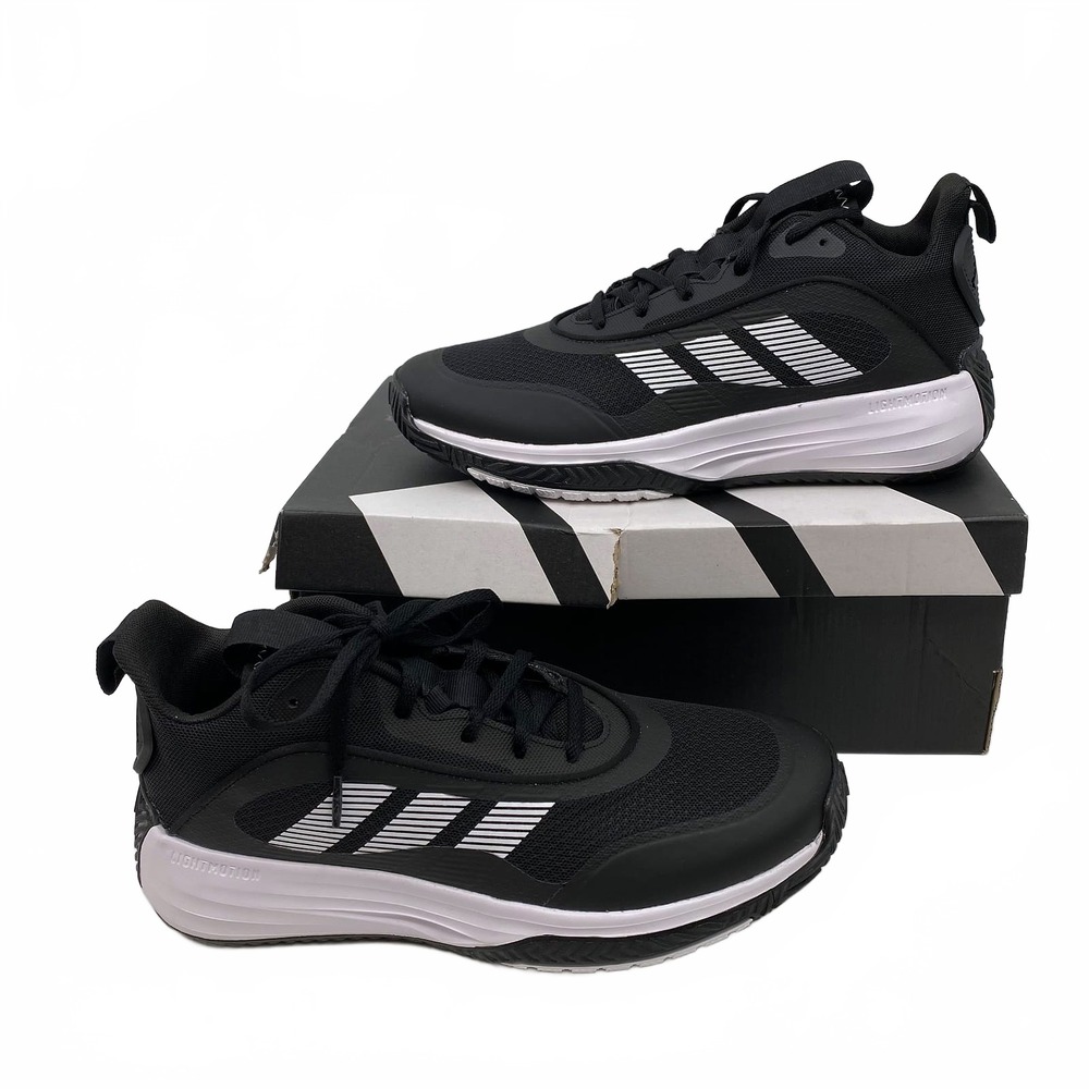Adidas Black/White Own the Game 3.0 Sneakers | Men’s US 8.5